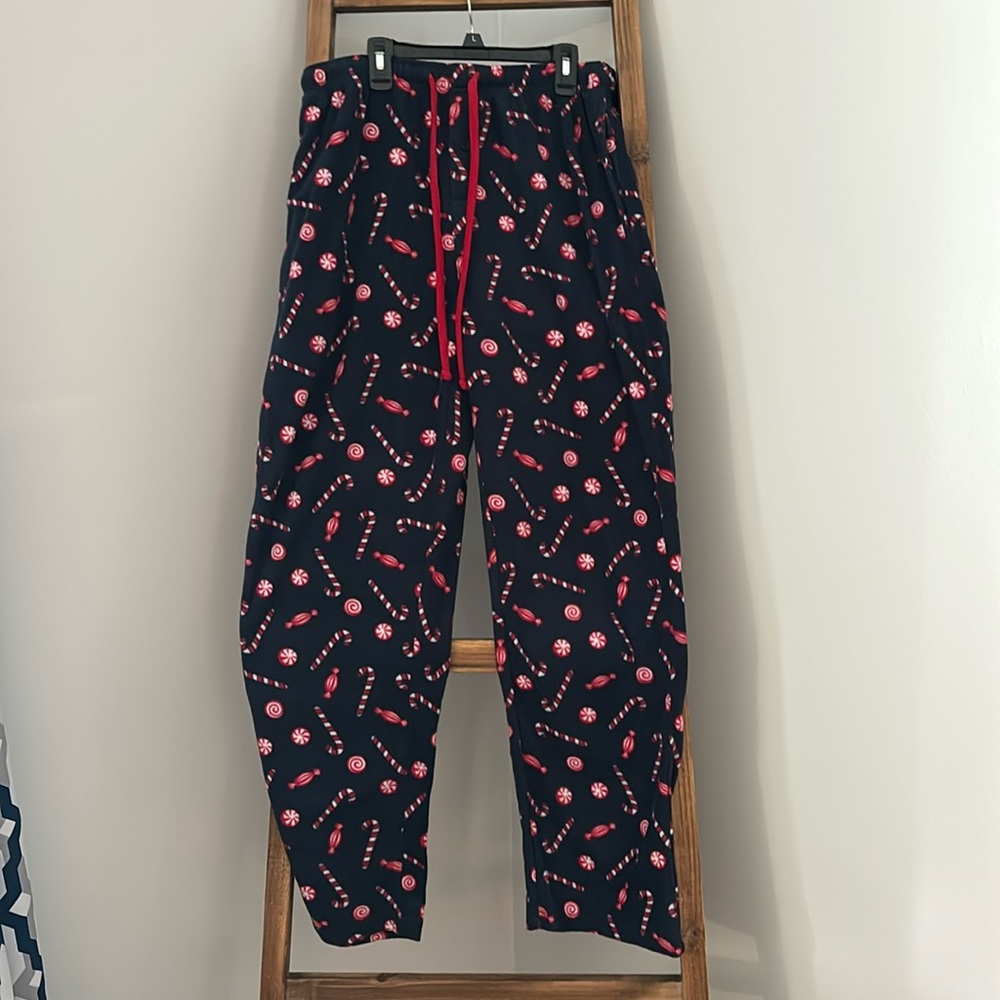 Men’s Christmas fleece pajama pants